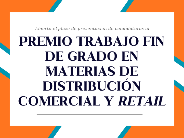 Convocatoria Premio TFG 2026 Convocatoria Premio TFG 2026